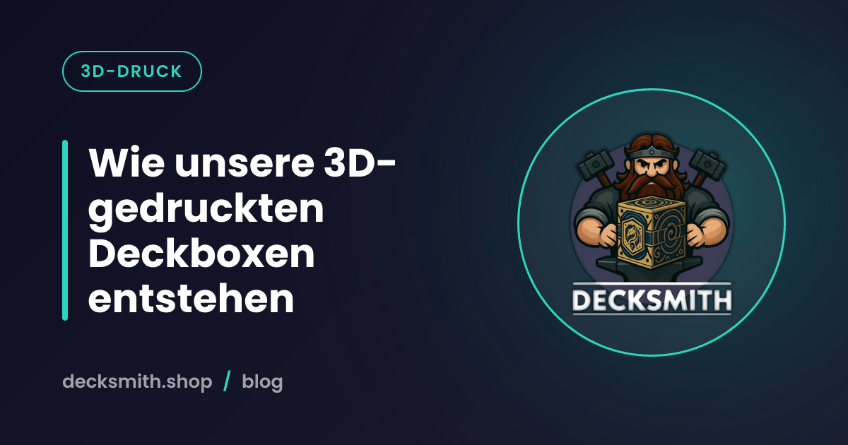 Wie unsere 3D-gedruckten Deckboxen entstehen