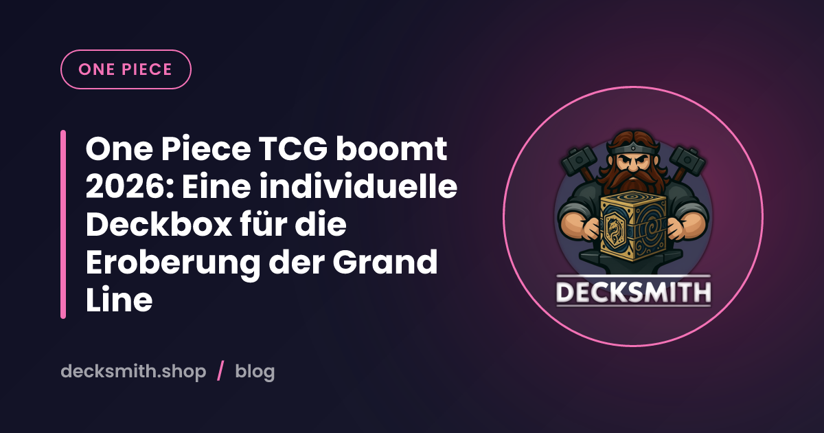 One Piece TCG boomt 2026: Eine individuelle Deckbox für die Eroberung der Grand Line