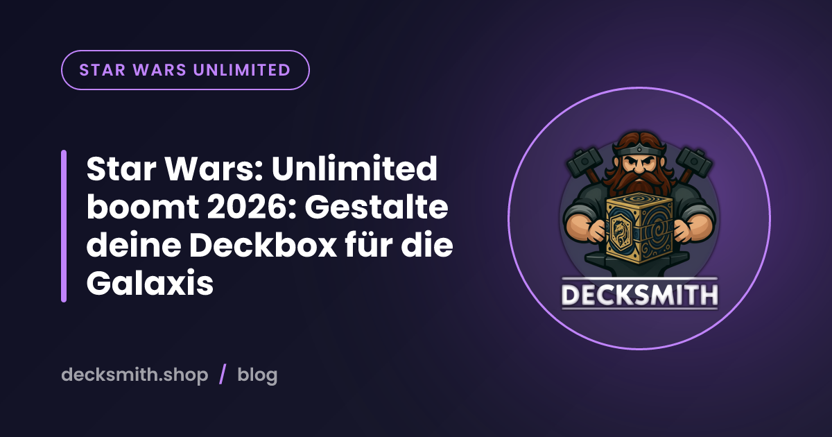 Star Wars: Unlimited boomt 2026: Gestalte deine Deckbox für die Galaxis