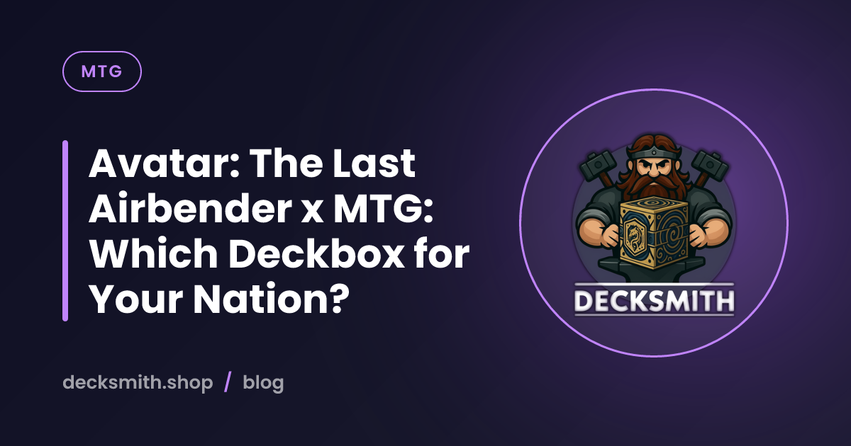 Avatar: The Last Airbender x MTG: Which Deckbox for Your Nation?