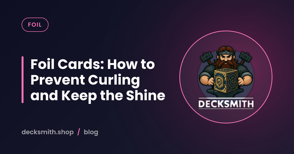 Foil Cards: How to Prevent Curling and Keep the Shine