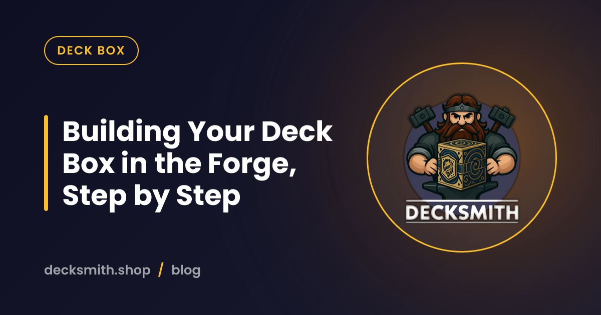 Building Your Deck Box in the Forge, Step by Step