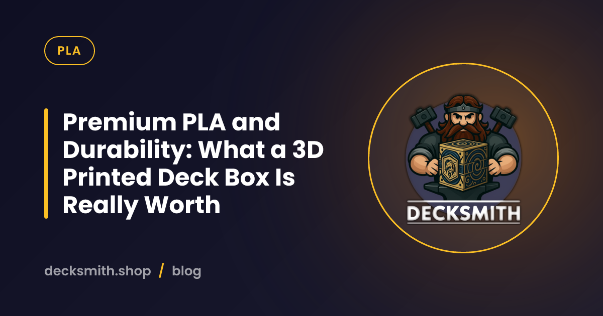 Premium PLA and Durability: What a 3D Printed Deck Box Is Really Worth
