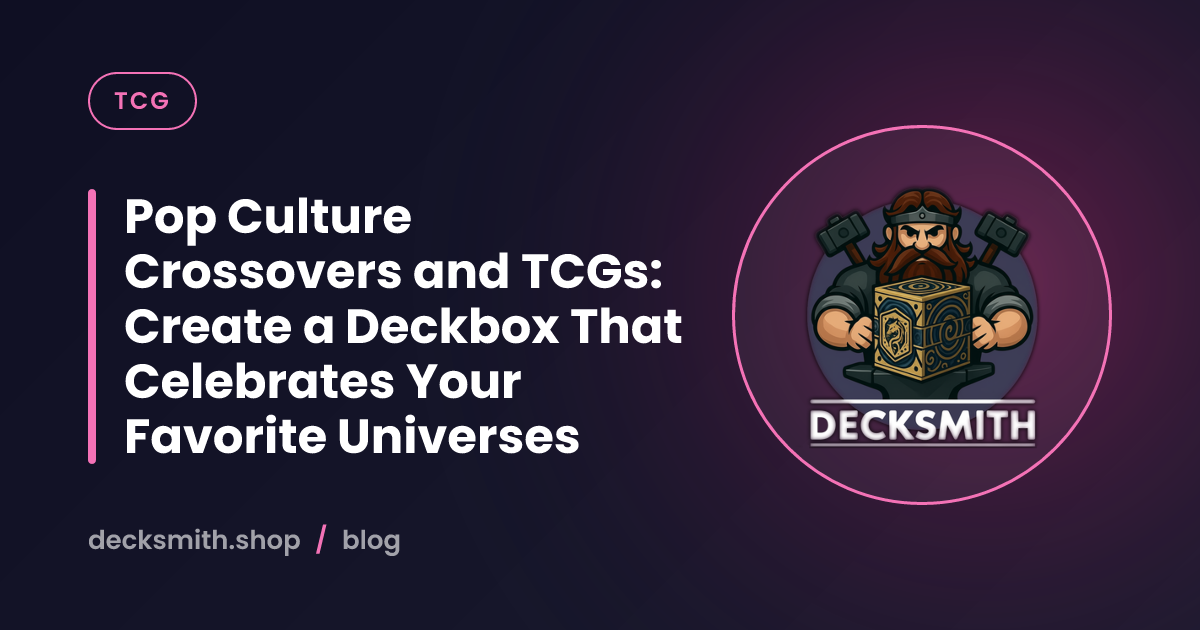 Pop Culture Crossovers and TCGs: Create a Deckbox That Celebrates Your Favorite Universes