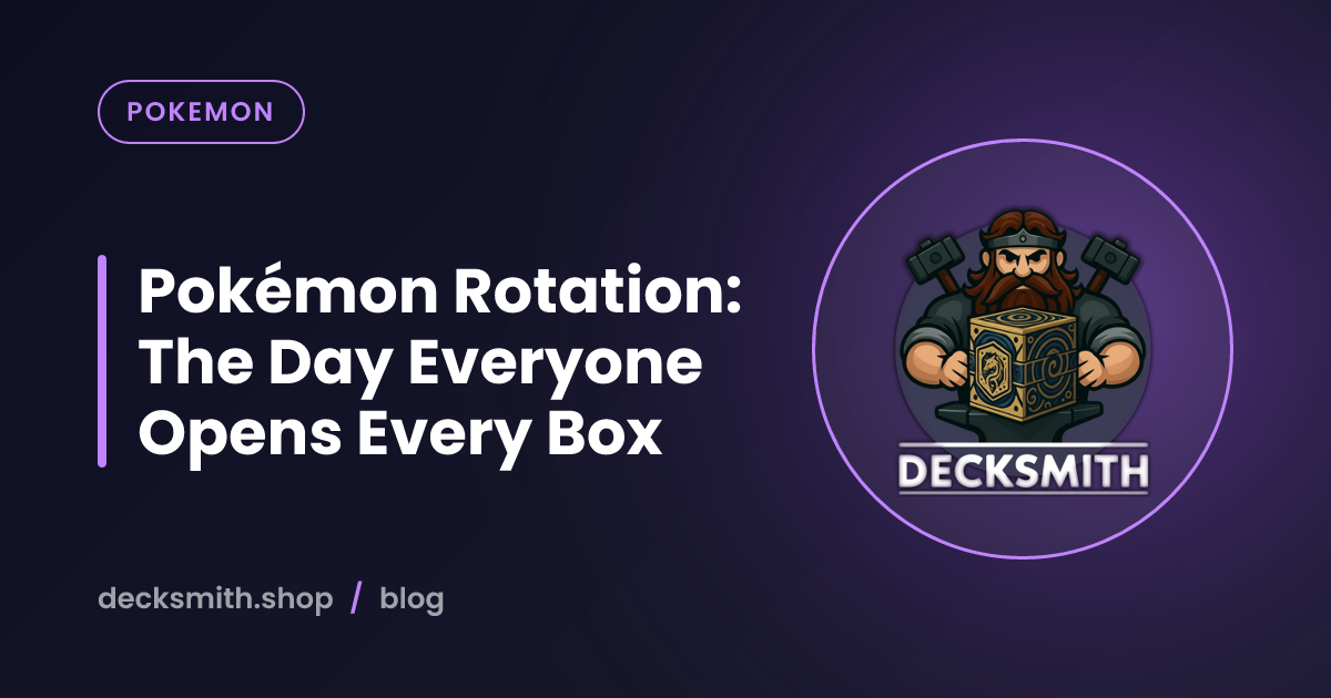 Pokémon Rotation: The Day Everyone Opens Every Box