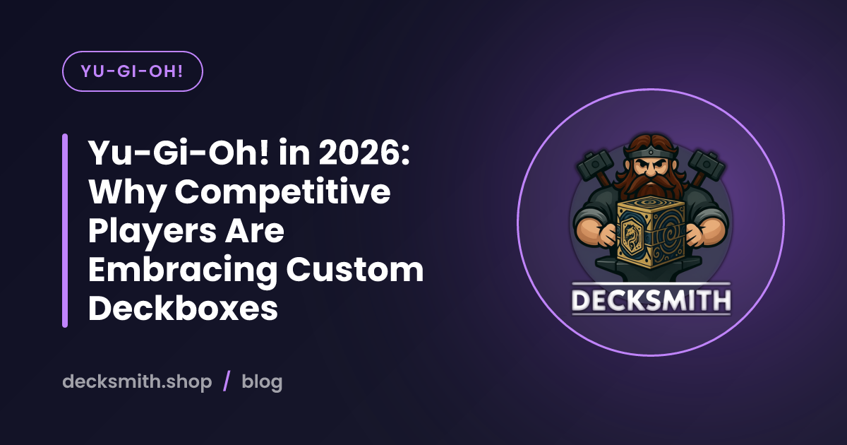 Yu-Gi-Oh! in 2026: Why Competitive Players Are Embracing Custom Deckboxes