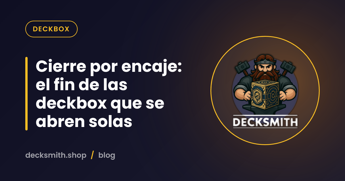 Cierre por encaje: el fin de las deckbox que se abren solas