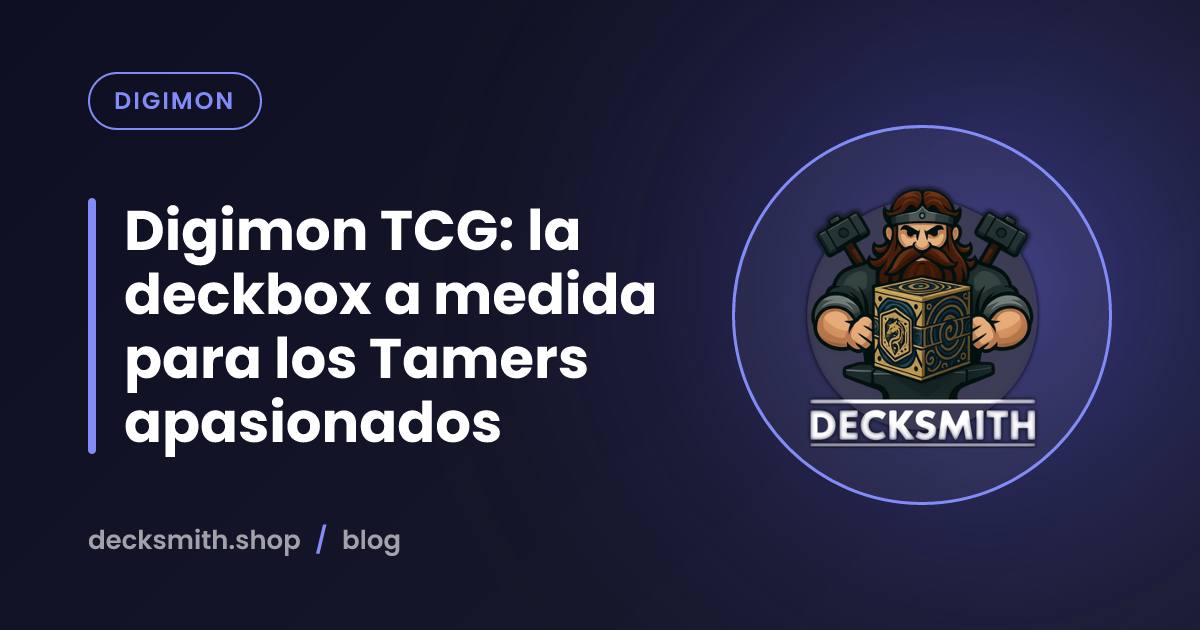Digimon TCG: la deckbox a medida para los Tamers apasionados
