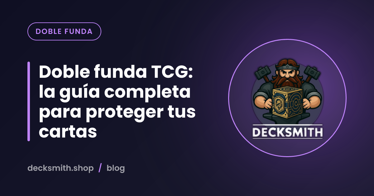 Doble funda TCG: la guía completa para proteger tus cartas