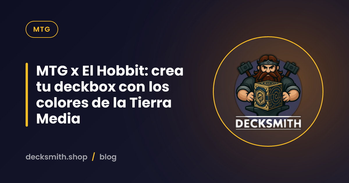 MTG x El Hobbit: crea tu deckbox con los colores de la Tierra Media