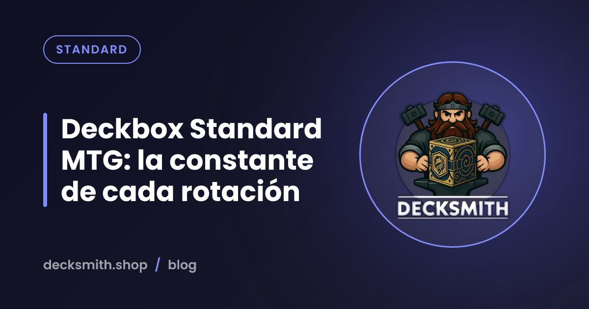 Deckbox Standard MTG: la constante de cada rotación