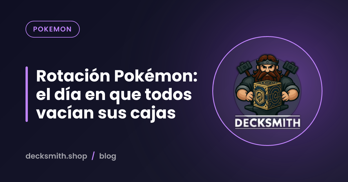 Rotación Pokémon: el día en que todos vacían sus cajas