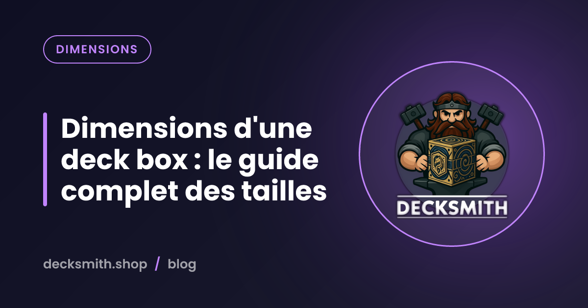 Dimensions d'une deck box : le guide complet des tailles