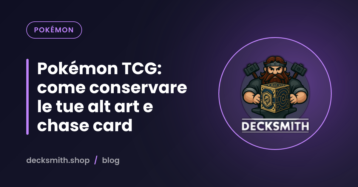 Pokémon TCG: come conservare le tue alt art e chase card