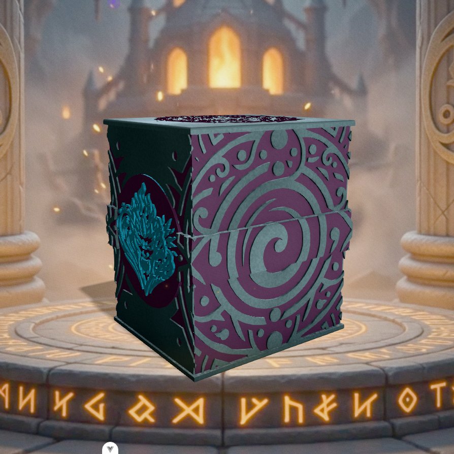 Deckbox Tempesta arcana - Collezione tematica DeckSmith