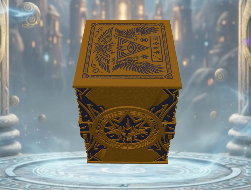 Eye of Eternity Deckbox - Ansicht 2 - Handgefertigtes TCG-Zubehör