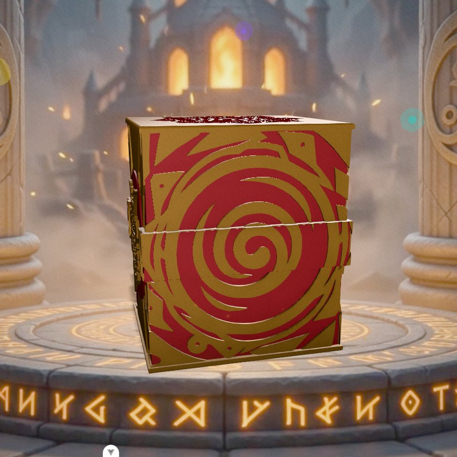 Deckbox Honneur du samouraï - Vue 3 - Accessoire TCG artisanal